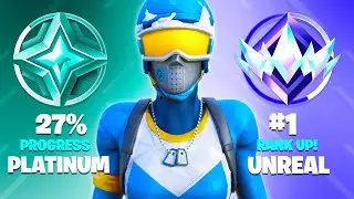 Platinum to Unreal Solo Ranked SPEEDRUN! (BEST Controller Player)