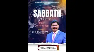 🔴SABBATH SERVICE | 10 JAN 2026 | 