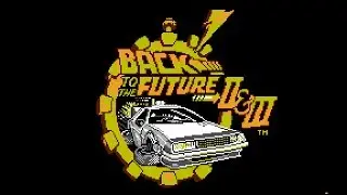 Back to the Future II and III (LJN, 1990) - NES Gameplay