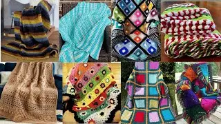 Unique & Cozy Afghan Blanket Crochet Pattern for Beginner |Crochet Blanket to boost Your Living Room