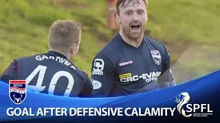 Curran scores after amazing bad luck in defence!