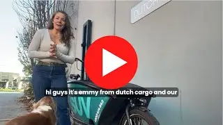 Dutch Cargo Bike for Dogs