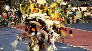 First Nations University of Canada Powwow 2012 Jr Mens fancy