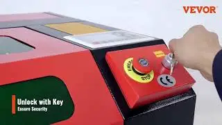 VEVOR RUIDA CO2 Laser Engraver & Cutter | 50W&ndash;130W | High-Precision Industrial Engraving Machine