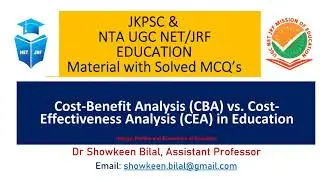 Cost-Benefit Analysis (CBA) vs. Cost-Effectiveness Analysis (CEA) in Education