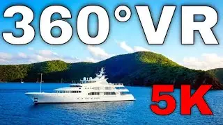 360&deg; VR Milazzo Harbour Boat Trip Italy Sicily Virtual Tour 5K Virtual Reality HD 4K