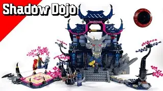 The Ultimate Custom Wolf Mask Shadow Dojo from LEGO NINJAGO: Dragons Rising