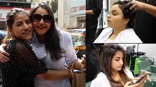 Humkadam&rsquo;s Bhumika Gurung and Gurdeep Kohli go for a relaxing salon sesh on their day off from sets