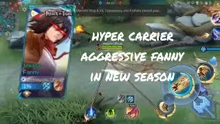 HYPER CARRIER AGGRESSIVE FANNY GAMEPLAY IN NEW SEASON (IN EPICAL GLORY 🤣)