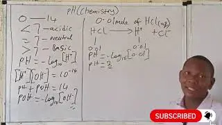 pH in chemistry (Simplified approach)