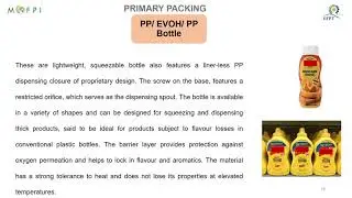 Packaging Technology for Mustard Sauce (under PMFME Scheme) - ENGLISH