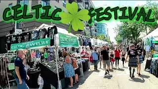 Exclusive Look At The Celtic Festival In Downtown Dayton Ohio