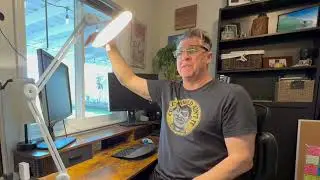 gelpal 3000 Lumens Adjustable LED Desk Lamp & Task Lamp for Office, Crafts, Nails &Salon Hobbies wit