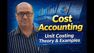 Cost Accounting - Unit Costing - Cost Sheet for CA/CS/CMA/BCom/BBA/MBA/Commerce/Management