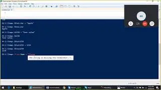 17. PowerShell Scripting - Step1. Understanding Variables