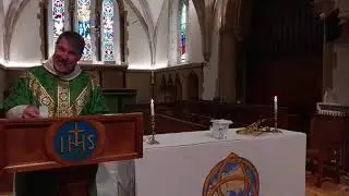 Historical interest - the first post-lockdown service in church (2020)