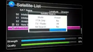 How to scan Multiple Satellite in Single Set Top Box HDS2 6303 by using Switch