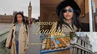 Weekend in LONDON - A Solo Travel Vlog | ClaireQute