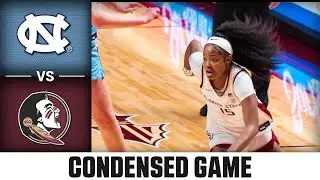 North Carolina vs. Florida State Condensed Game | 2025-26 ACC Women's Basketball