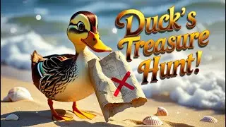 Duck&rsquo;s Treasure Map Adventure: A Fun and Catchy Song for Kids