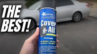 Best Tire Shine EVER | COVER ALL Tire Dressing