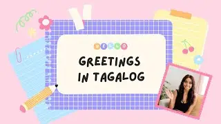 Greetings in Tagalog