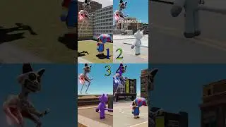 OHIO Zoonomaly Big Smile Cat Fart Propulsion VS Pomni & CatNap Compilation Skibidi Toilet Animation