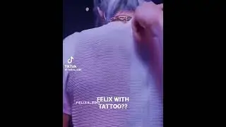 SKZ Felix back tattoo! #felix #straykidsfelix #straykids #kpop #tattoo #shorts