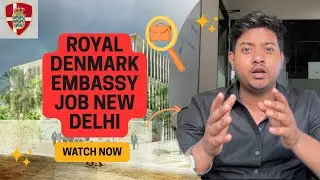 New Job at Danish Embassy in New Delhi | Royal Danish Embassy Job New Delhi | Farooq Azam Officials