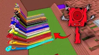 New Sprunki OC One Phaze 6 In Colored Lines Minecraft PE MOD