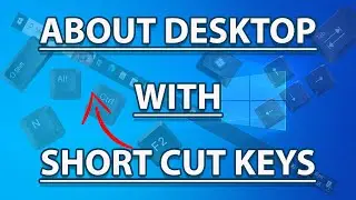 Basic Computer Knowledge -How to Make Desktop Shortcuts-shortcut keys for Beginners Urdu/Hindi