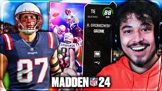 ROB GRONKOWSKI GRONK SPIKES THE D - Madden 24 Ultimate Team 