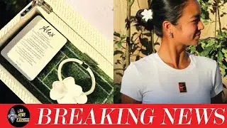 Alex Eala receives sampaguita hair tie from sportswear brand