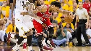 D-Rose and Kyrie Duel it Out in First Playoff Meeting