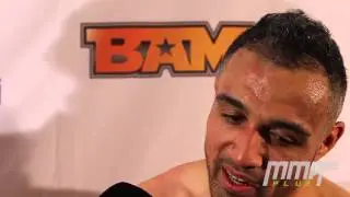 BAMMA 18: Nathan Clayton Post Fight Interview
