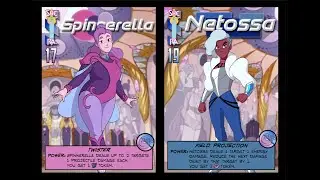 Sentinels Custom Decks: Spinnerella and Netossa!