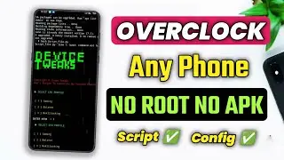 How To Overclock Android Without Root | No Root No Apk | Overclock Android Phone | Overclock Android