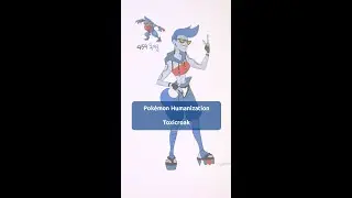 Toxicroak As Human #pokemon