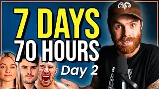 7 Days 70 Hours Vegan Livestream Challenge | 2 | @LeducLethwei @vganbooty @jackhiggs269