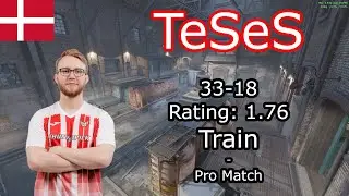 TeSeS Demo (33-18) Falcons vs ENCE (Train) POV | BLAST Bounty 2025 Season 1