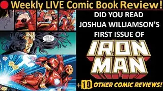 📱🔴Joshua Williamson's Iron Man #1 Review | + 10 Must-Read Comics!