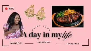 Come with Me to Lunch, Ear Piercing, and a whole lot of Fun