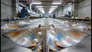 Inside the Stingray Leather Factory &ndash; How a Sea Fish Becomes Exclusive Wallets  - Full Process