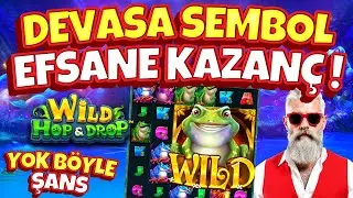 SLOT OYUNLARI 🔥 DEVASA SEMBOL EFSANE KAZAN&Ccedil; ! 🔥Wild Hop&Drop #casino #slotlevo #slots