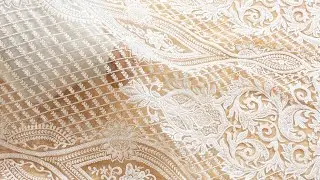 Luxury Beaded & Sequinned Unique Bridal Lace Fabric 32121