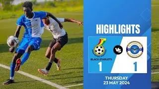 Friday Samuel's Header🦿 I Ghana Black Starlets 1 - 1  Atlanta Royals FA  I Highlights