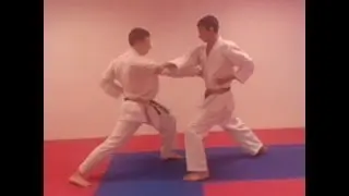 Shotokan Karate kumite Basic Timing And Distance Exercise