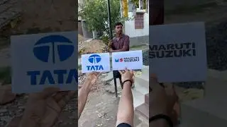 Tata Vs Maruti Suzuki 😎🔥#tata #marutisuzuki #car #shortvideo