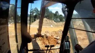 Deere 350G Excavator Loading Dirt