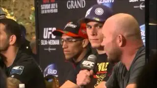 Tim Boetsch UFC 162 Press Conference Interview